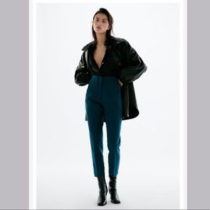 Zara Black and Blue Jumpsuit